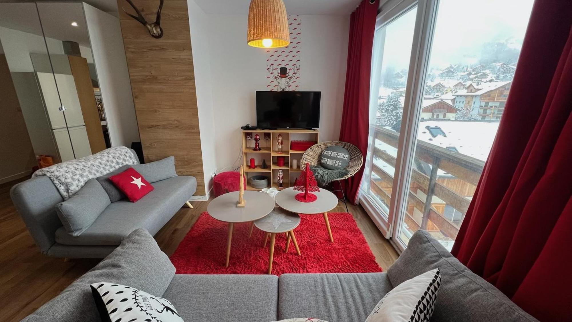 Rouge Canneberge -8 Personnes- 84M2 Vue Degagee Setaz Valloire Buitenkant foto